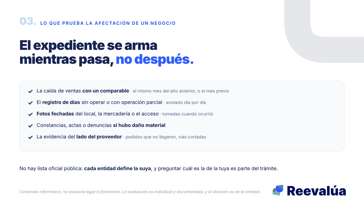 El expediente se arma mientras pasa, no después.