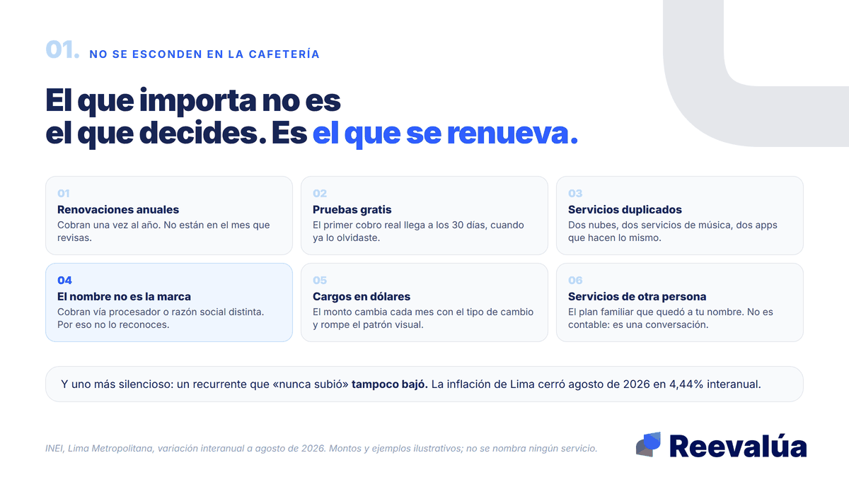 Ninguno de los seis está en la cafetería.