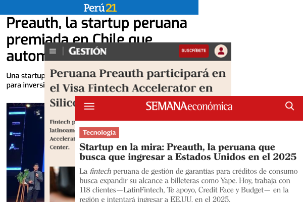 Gestión, Peru21 y Semana económica hablan de nosotros